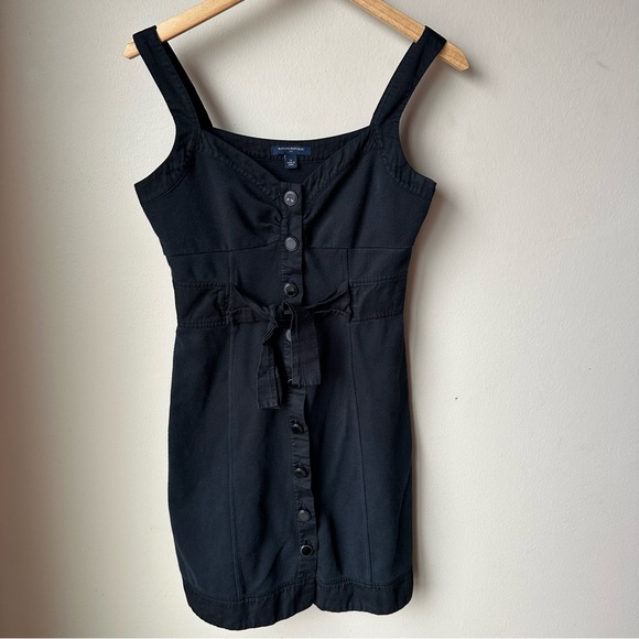 Banana Republic Dresses & Skirts - Banana Republic button front black knit dress